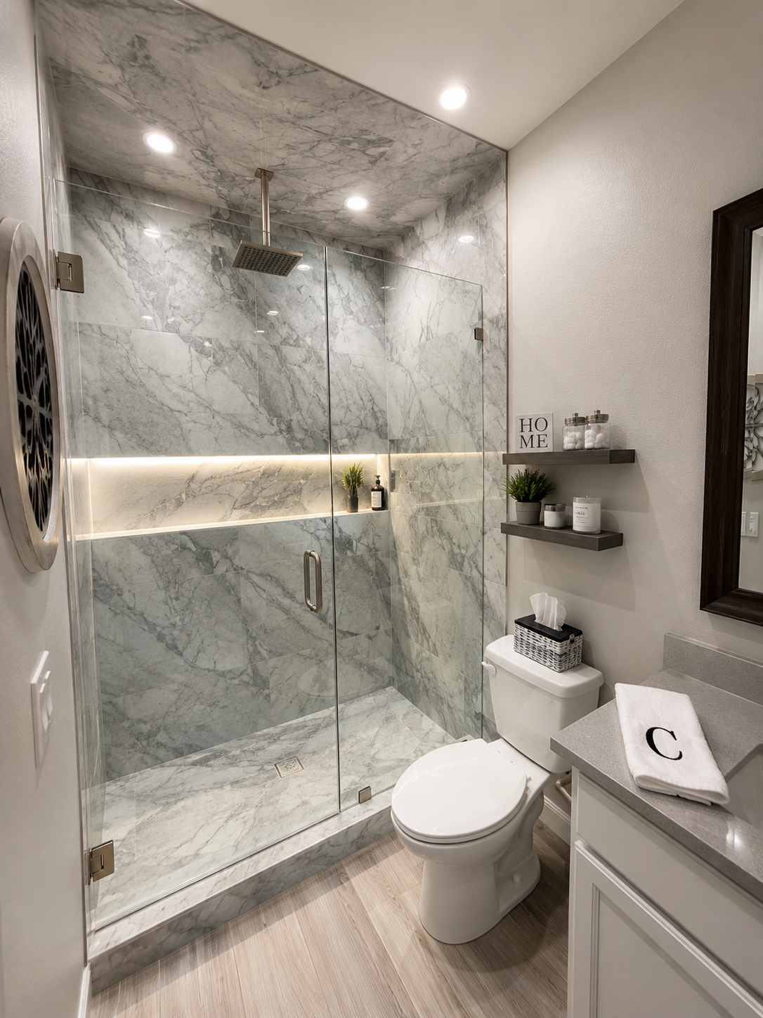 Polished details for finished living spaces detail 2