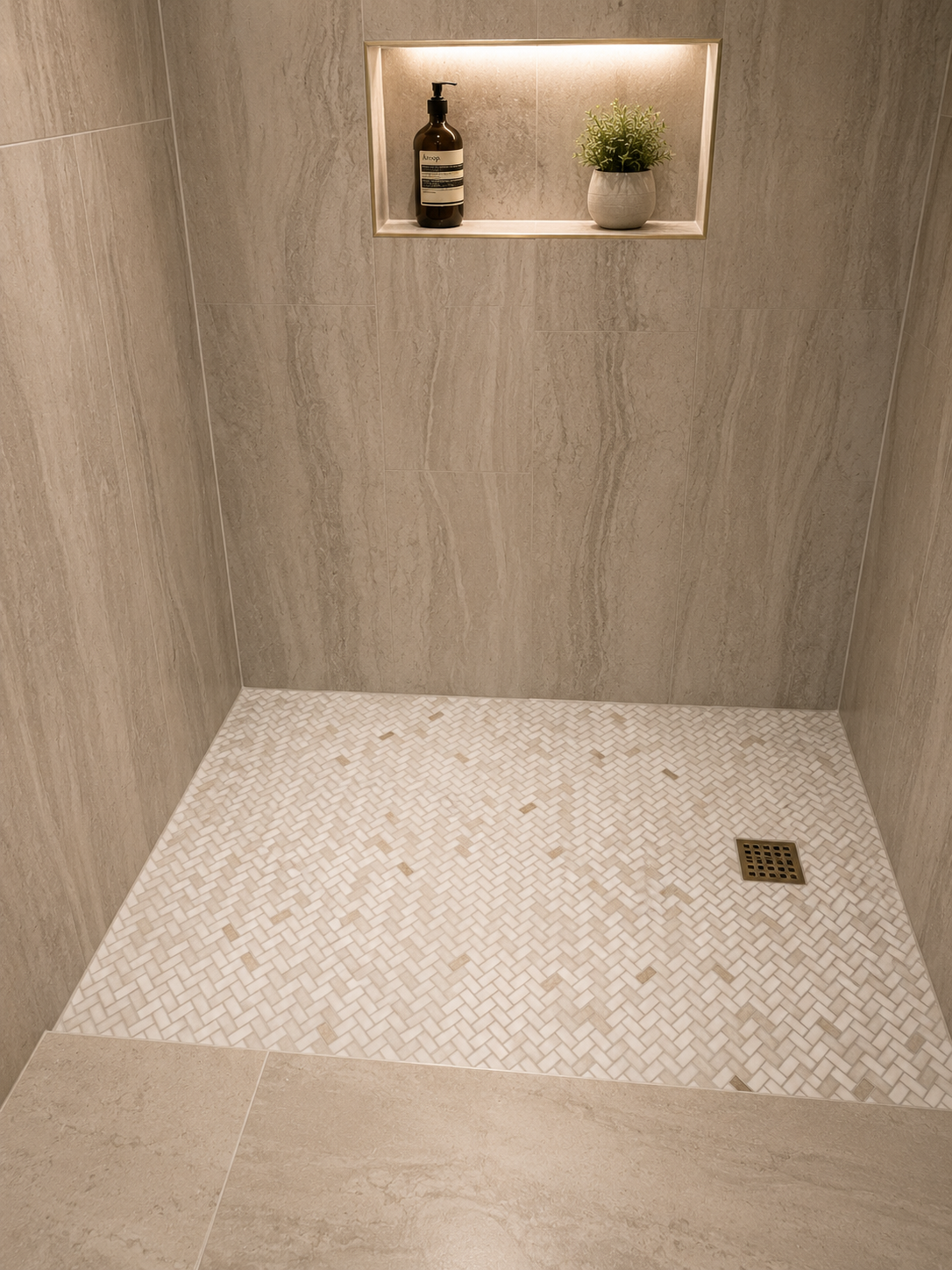 Spa-inspired shower retreat remodel