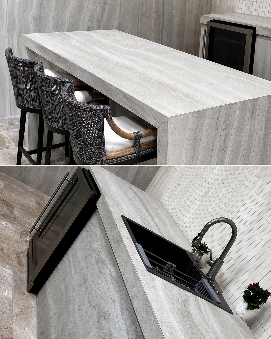 Minimalist modern kitchen remodel